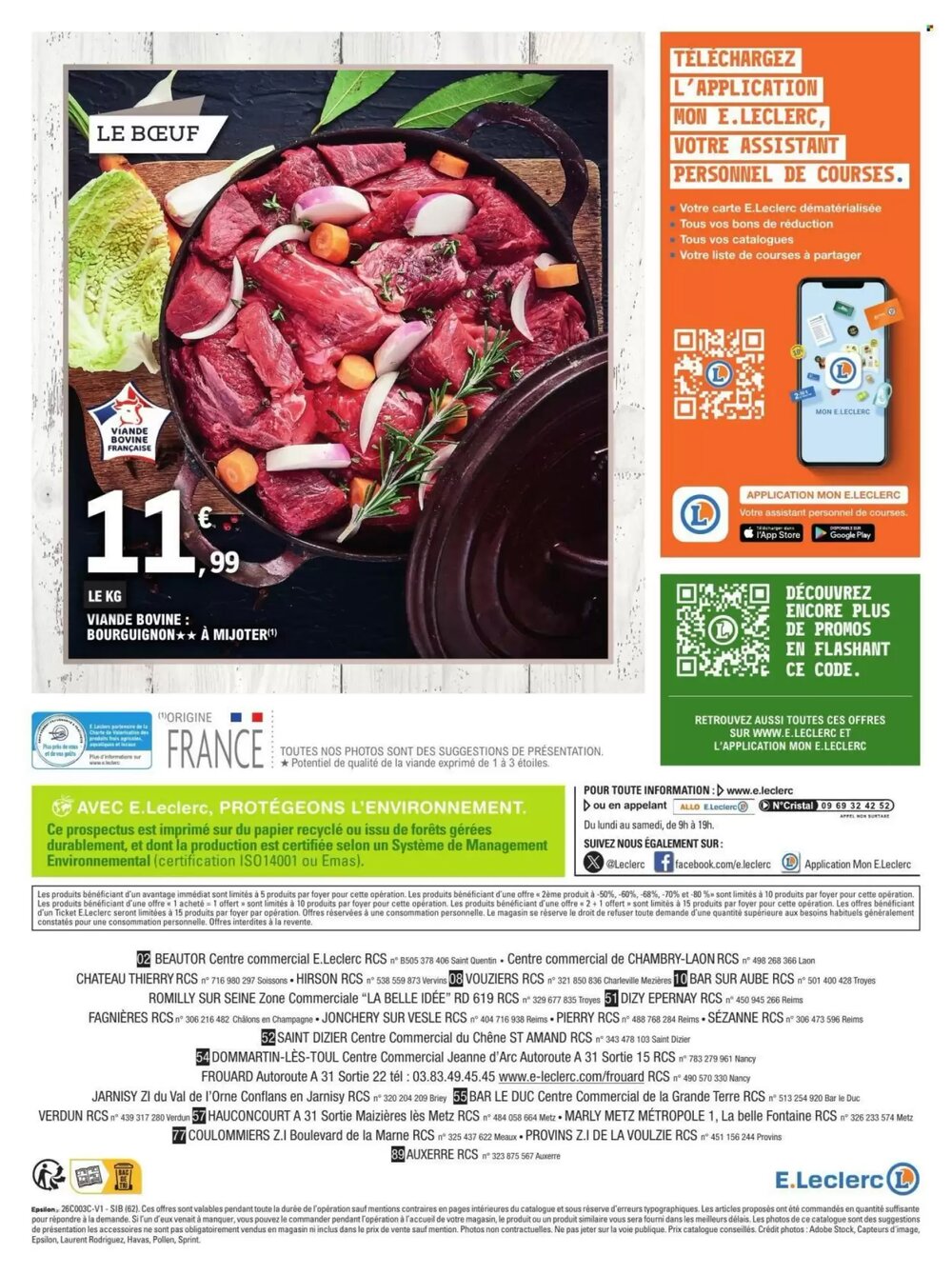 Prospectus promotionnel E.Leclerc valable à partir du 03/03/2026 - Page 16.