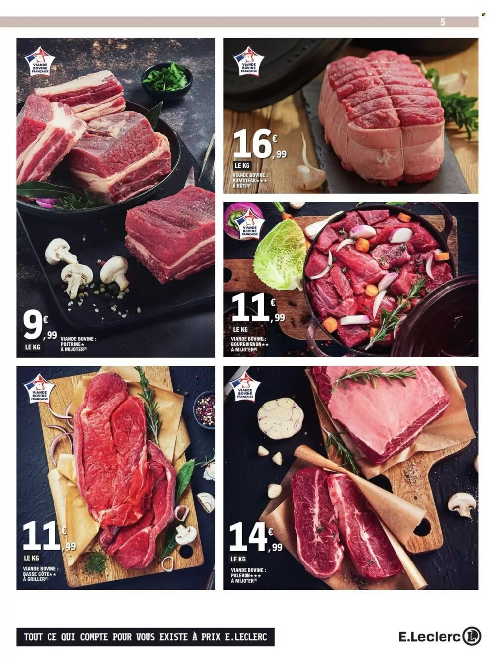Prospectus promotionnel E.Leclerc valable à partir du 03/03/2026 - Page 5.