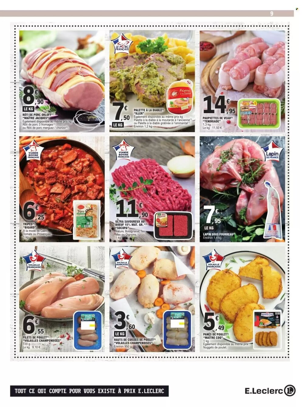 Prospectus promotionnel E.Leclerc valable à partir du 03/03/2026 - Page 9.