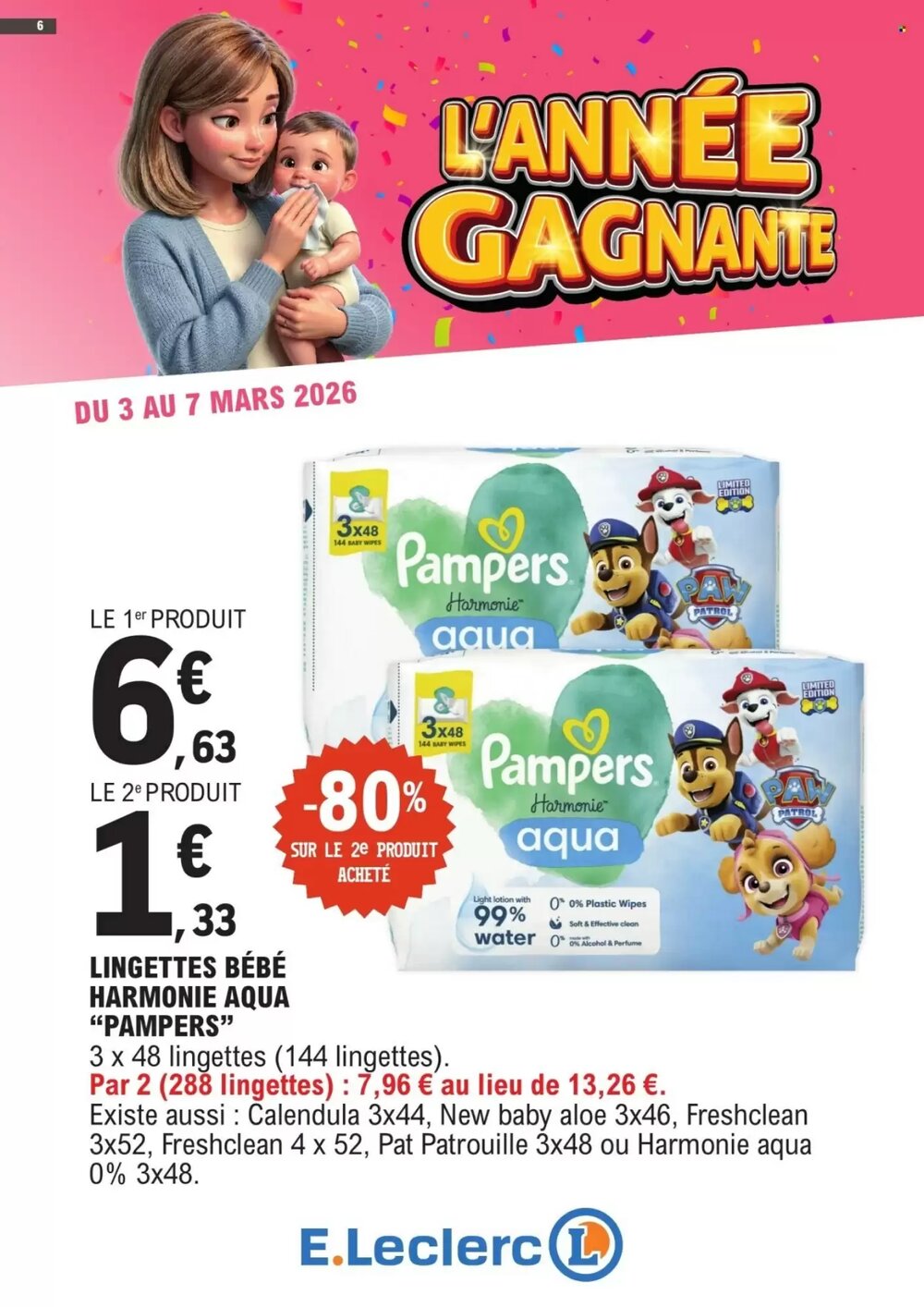 Prospectus promotionnel E.Leclerc valable à partir du 03/03/2026 - Page 6.