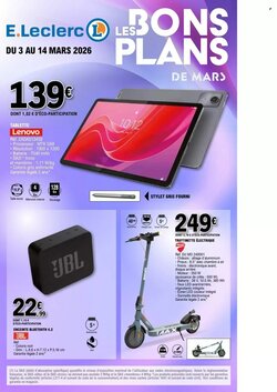Prospectus promotionnel E.Leclerc valable à partir du 03/03/2026