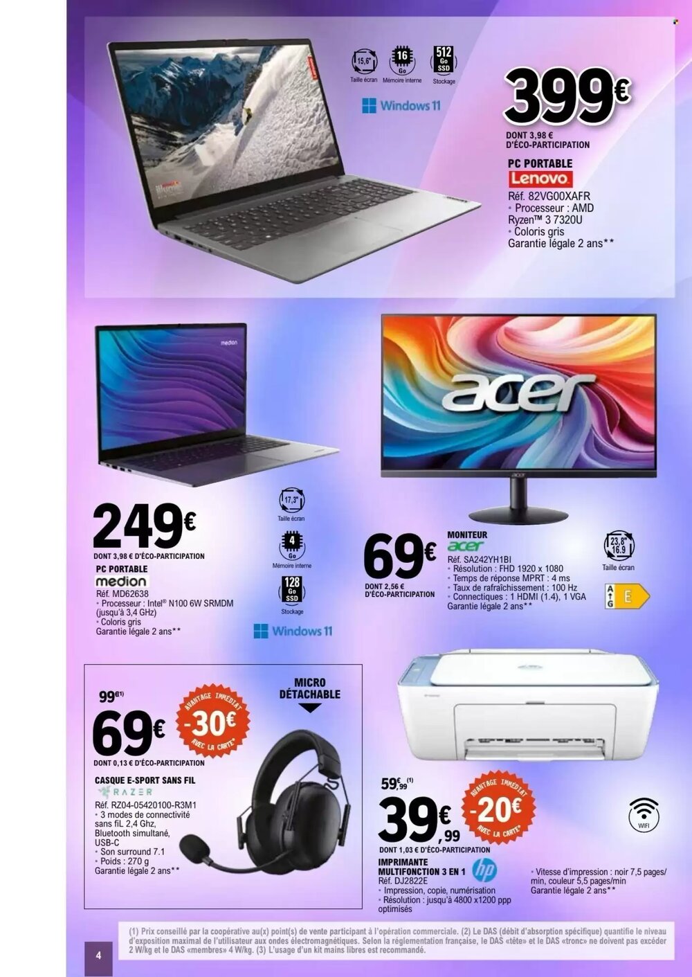 Prospectus promotionnel E.Leclerc valable à partir du 03/03/2026 - Page 4.