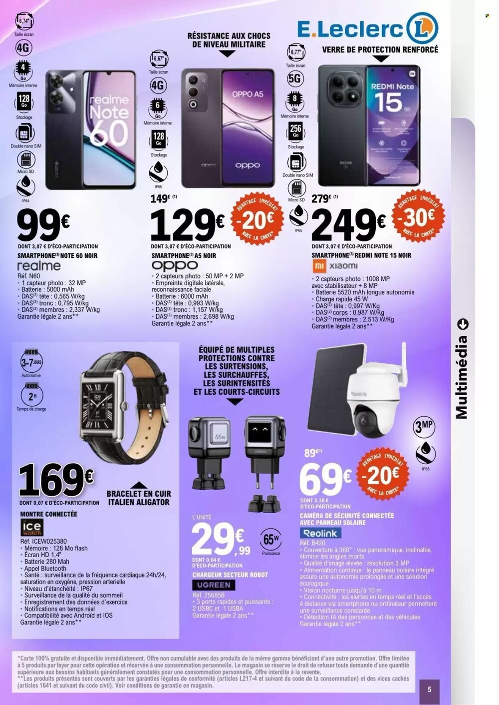 Prospectus promotionnel E.Leclerc valable à partir du 03/03/2026 - Page 5.