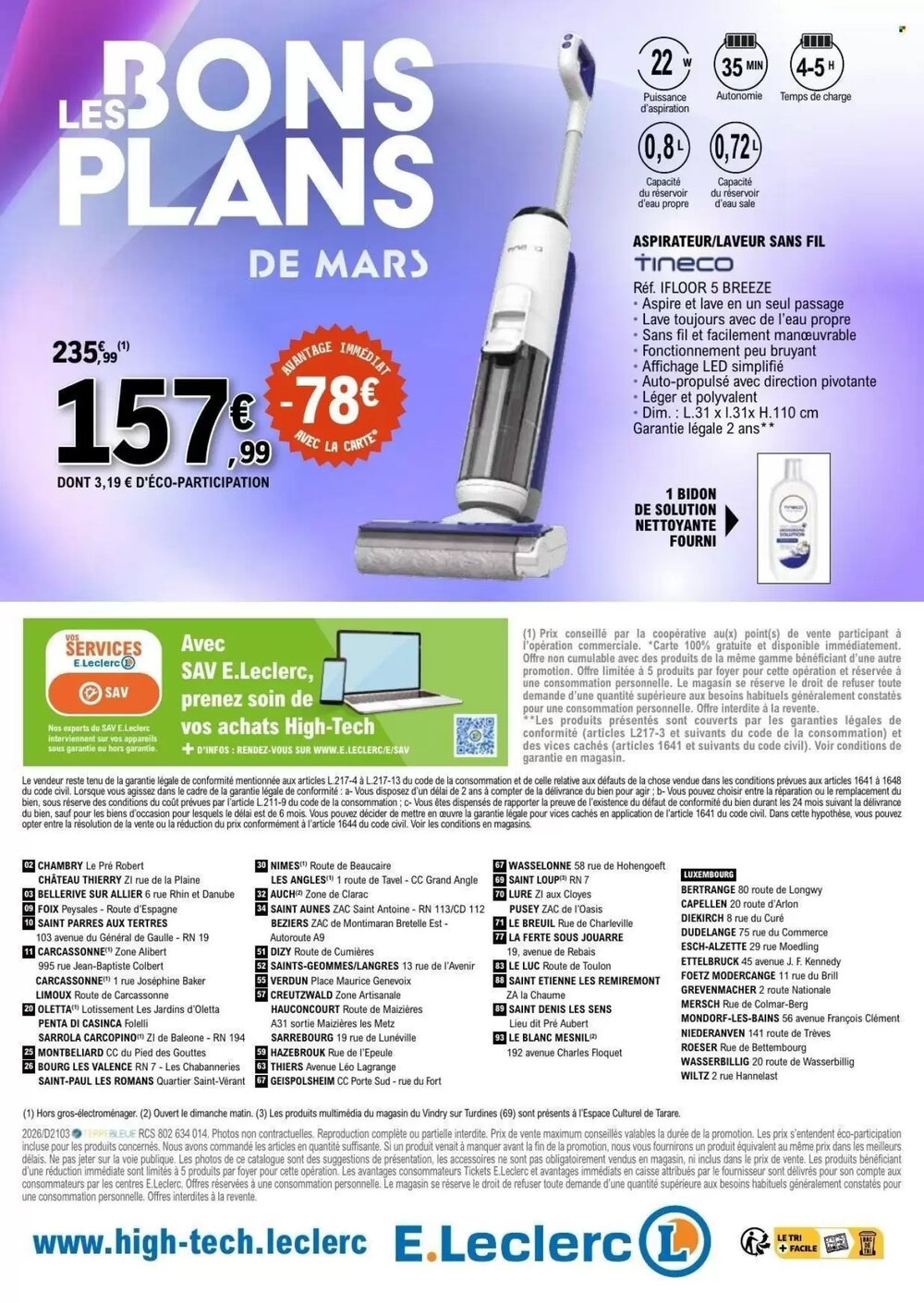 Prospectus promotionnel E.Leclerc valable à partir du 03/03/2026 - Page 8.