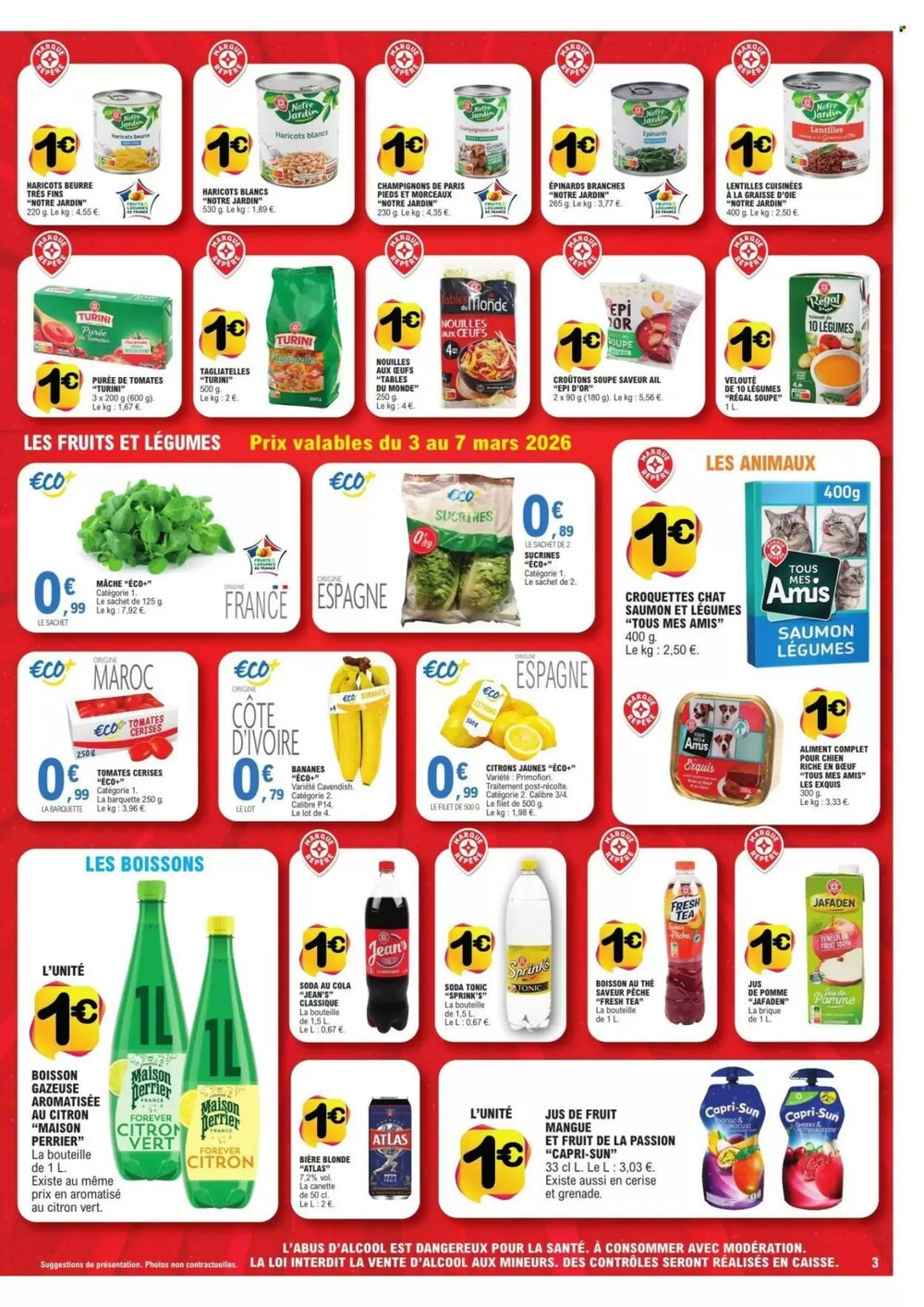 Prospectus promotionnel E.Leclerc valable à partir du 03/03/2026 - Page 3.