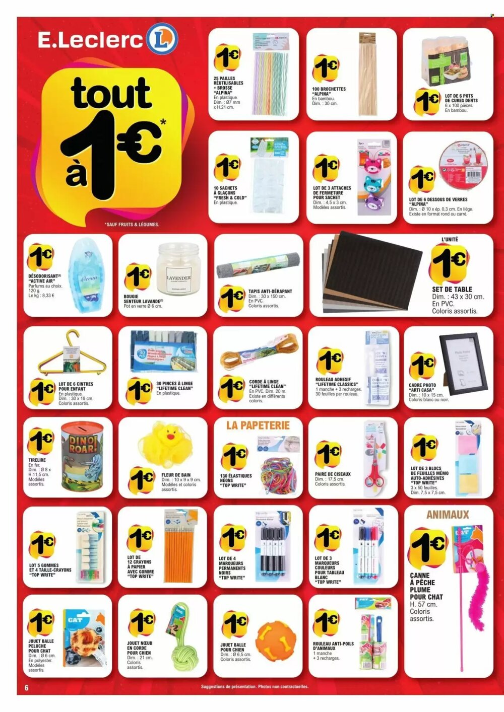 Prospectus promotionnel E.Leclerc valable à partir du 03/03/2026 - Page 6.