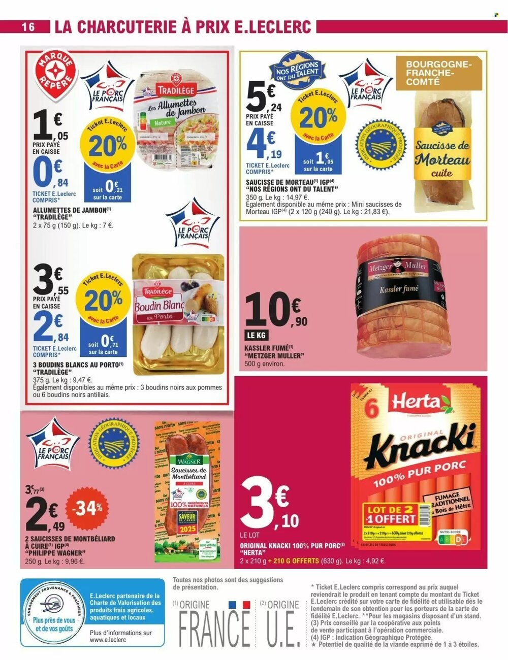 Prospectus promotionnel E.Leclerc valable à partir du 03/03/2026 - Page 16.