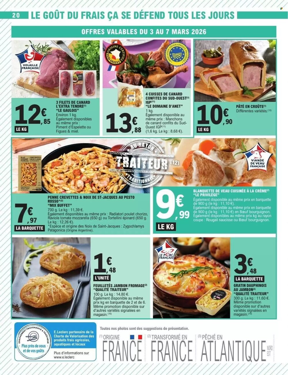 Prospectus promotionnel E.Leclerc valable à partir du 03/03/2026 - Page 20.
