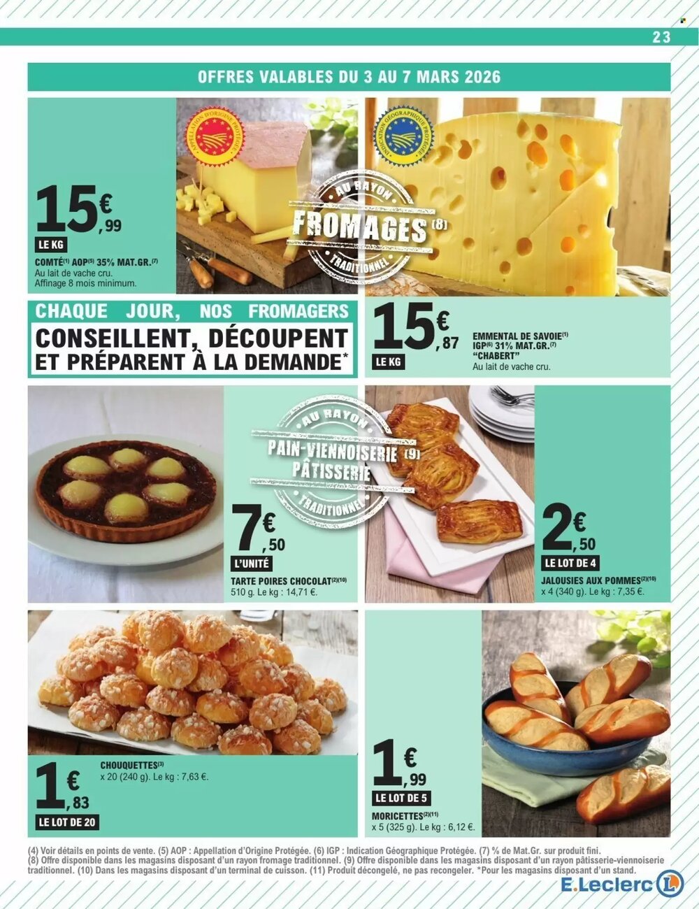 Prospectus promotionnel E.Leclerc valable à partir du 03/03/2026 - Page 23.