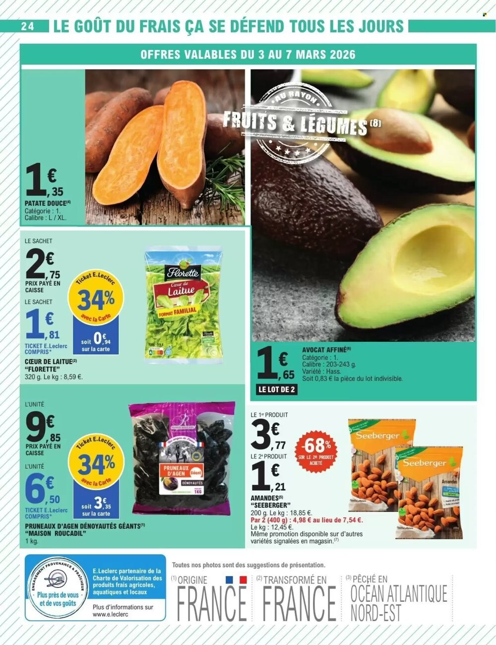 Prospectus promotionnel E.Leclerc valable à partir du 03/03/2026 - Page 24.
