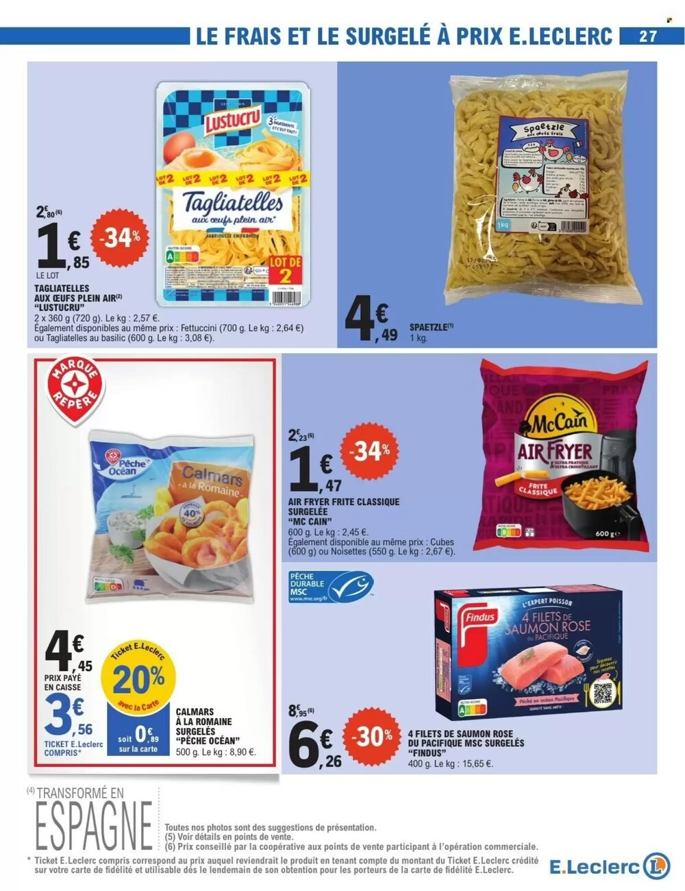 Prospectus promotionnel E.Leclerc valable à partir du 03/03/2026 - Page 27.