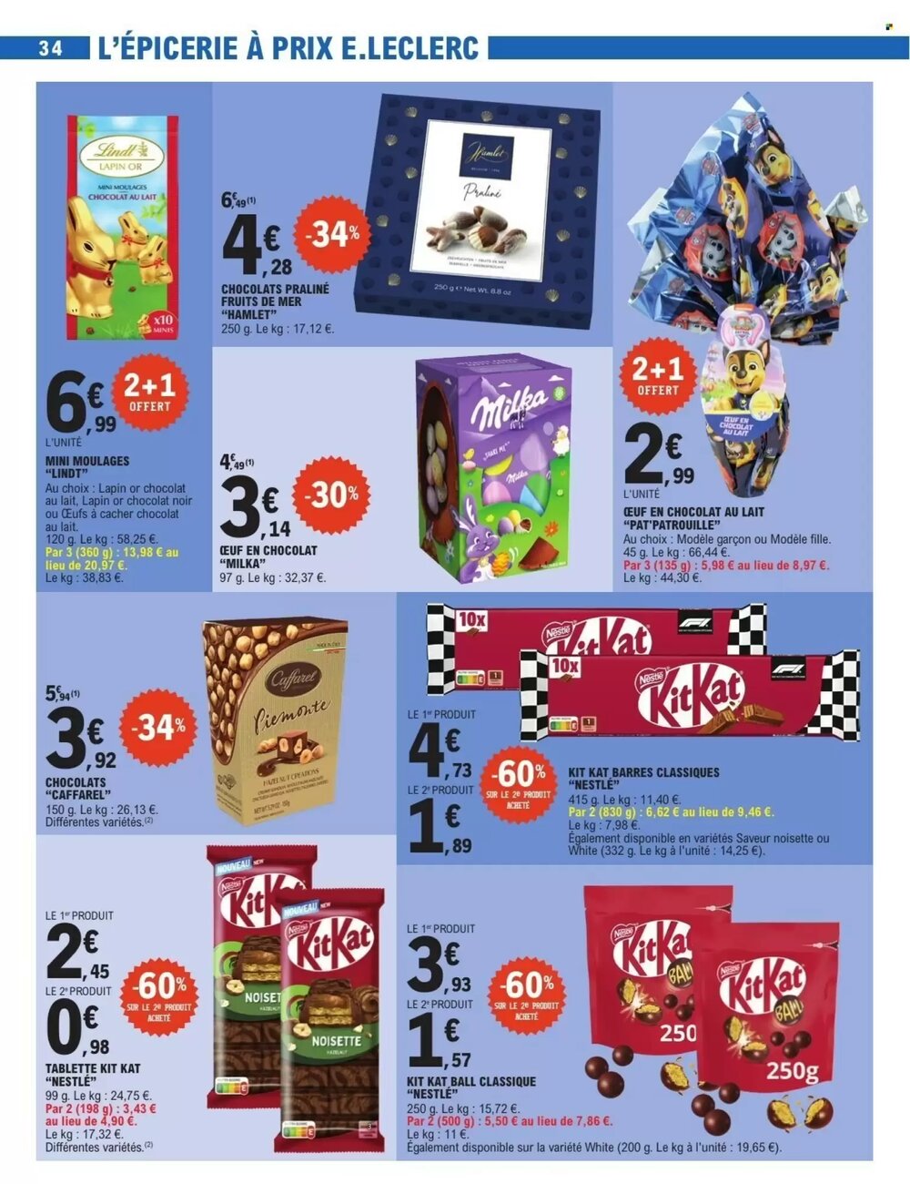 Prospectus promotionnel E.Leclerc valable à partir du 03/03/2026 - Page 34.