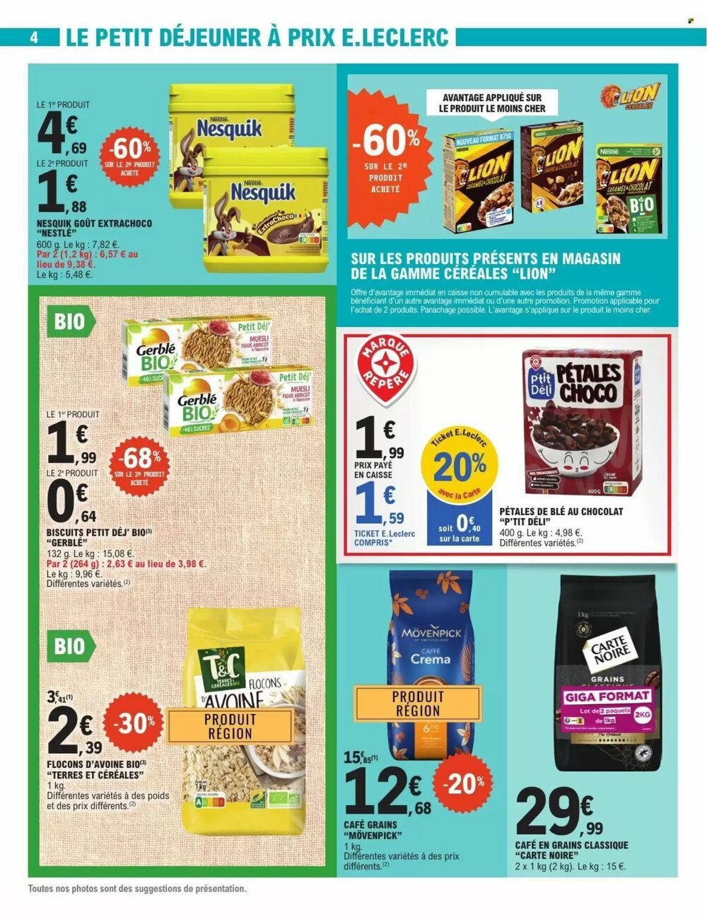 Prospectus promotionnel E.Leclerc valable à partir du 03/03/2026 - Page 4.