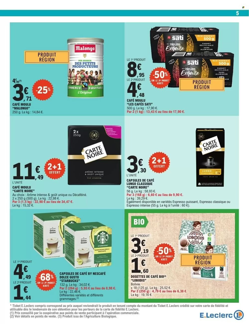 Prospectus promotionnel E.Leclerc valable à partir du 03/03/2026 - Page 5.