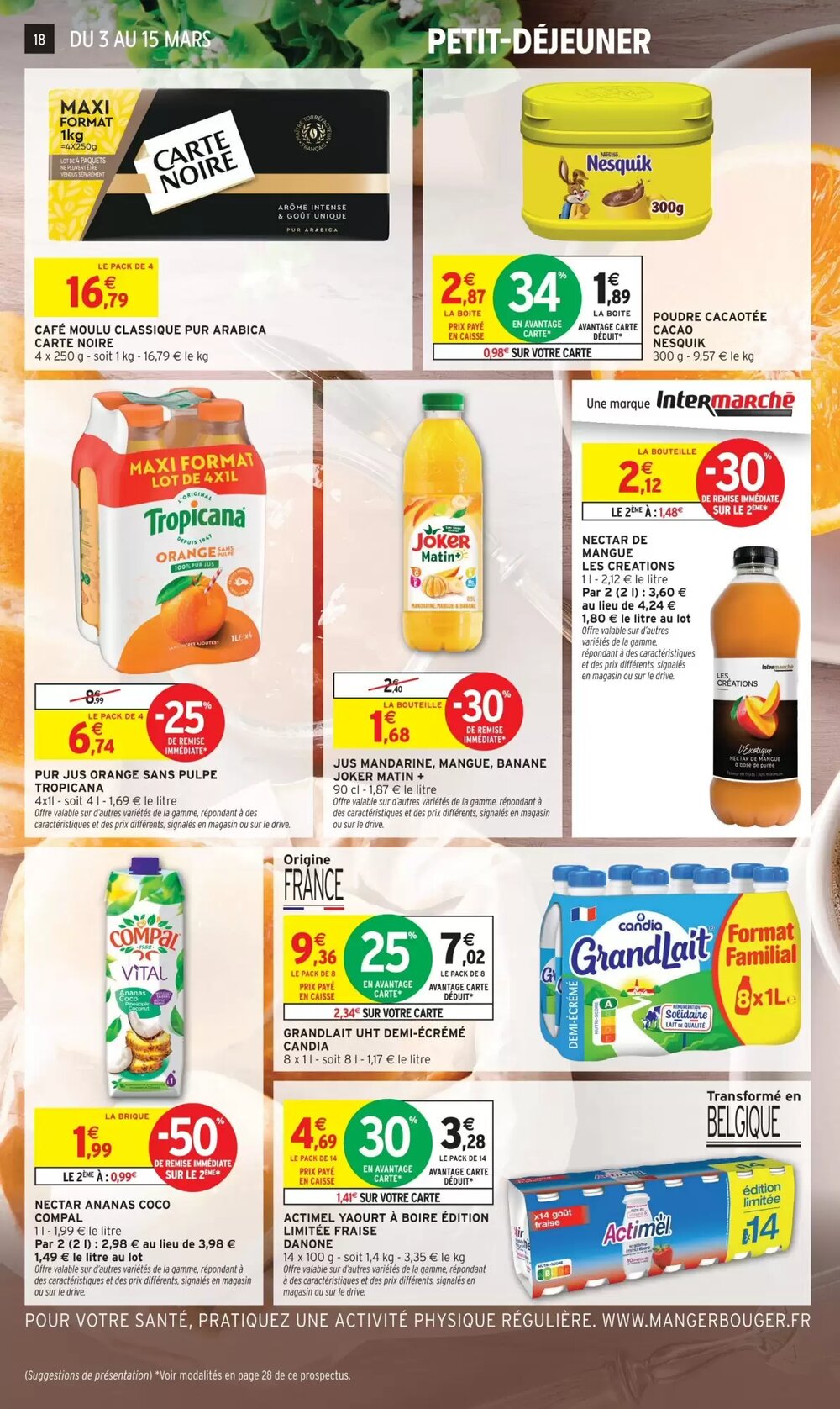 Prospectus promotionnel Intermarché valable à partir du 03/03/2026 - Page 18.