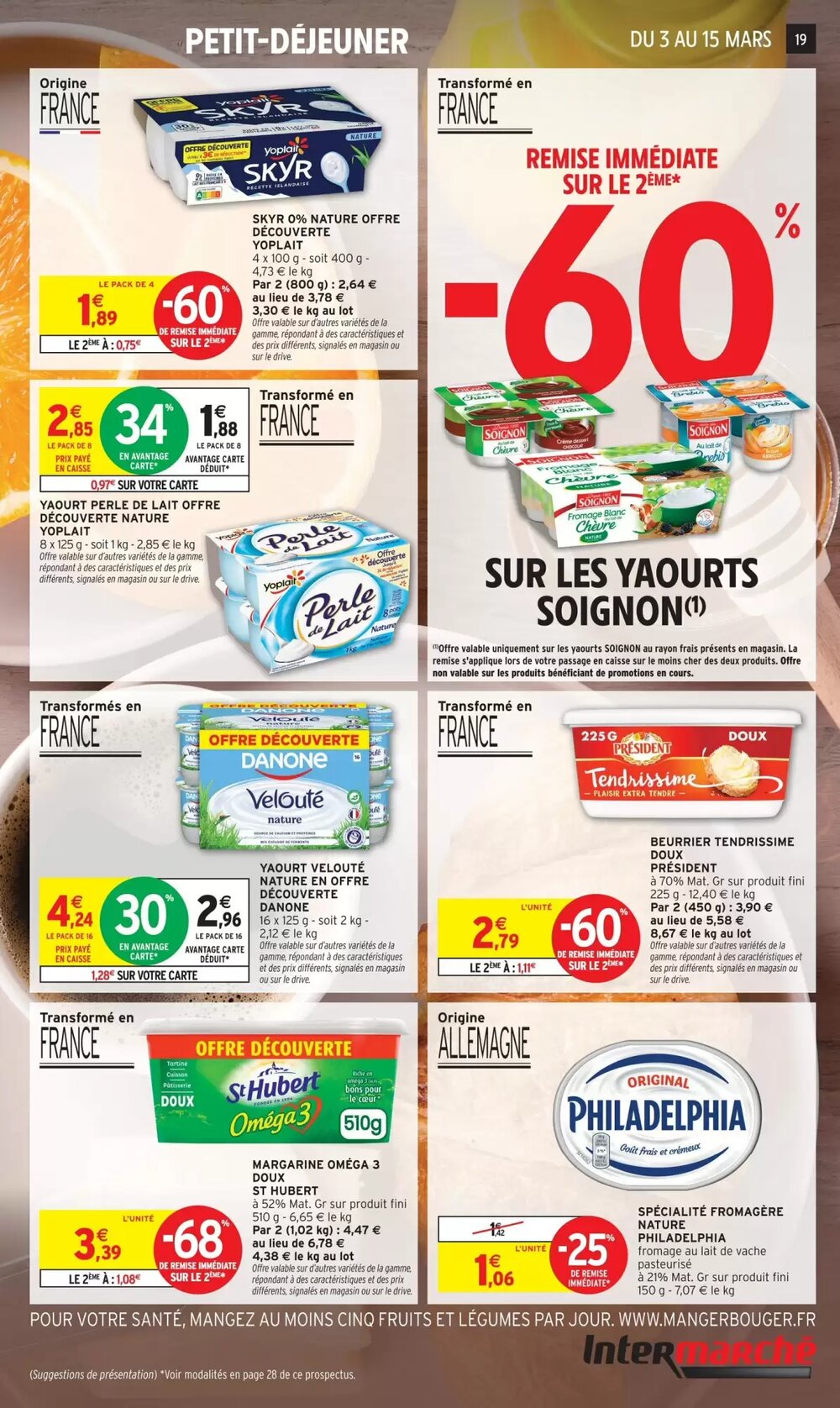 Prospectus promotionnel Intermarché valable à partir du 03/03/2026 - Page 19.