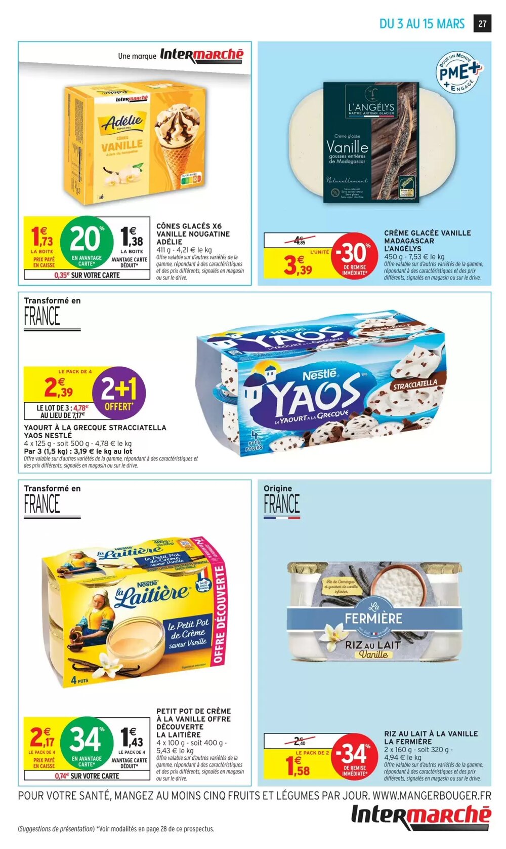 Prospectus promotionnel Intermarché valable à partir du 03/03/2026 - Page 27.