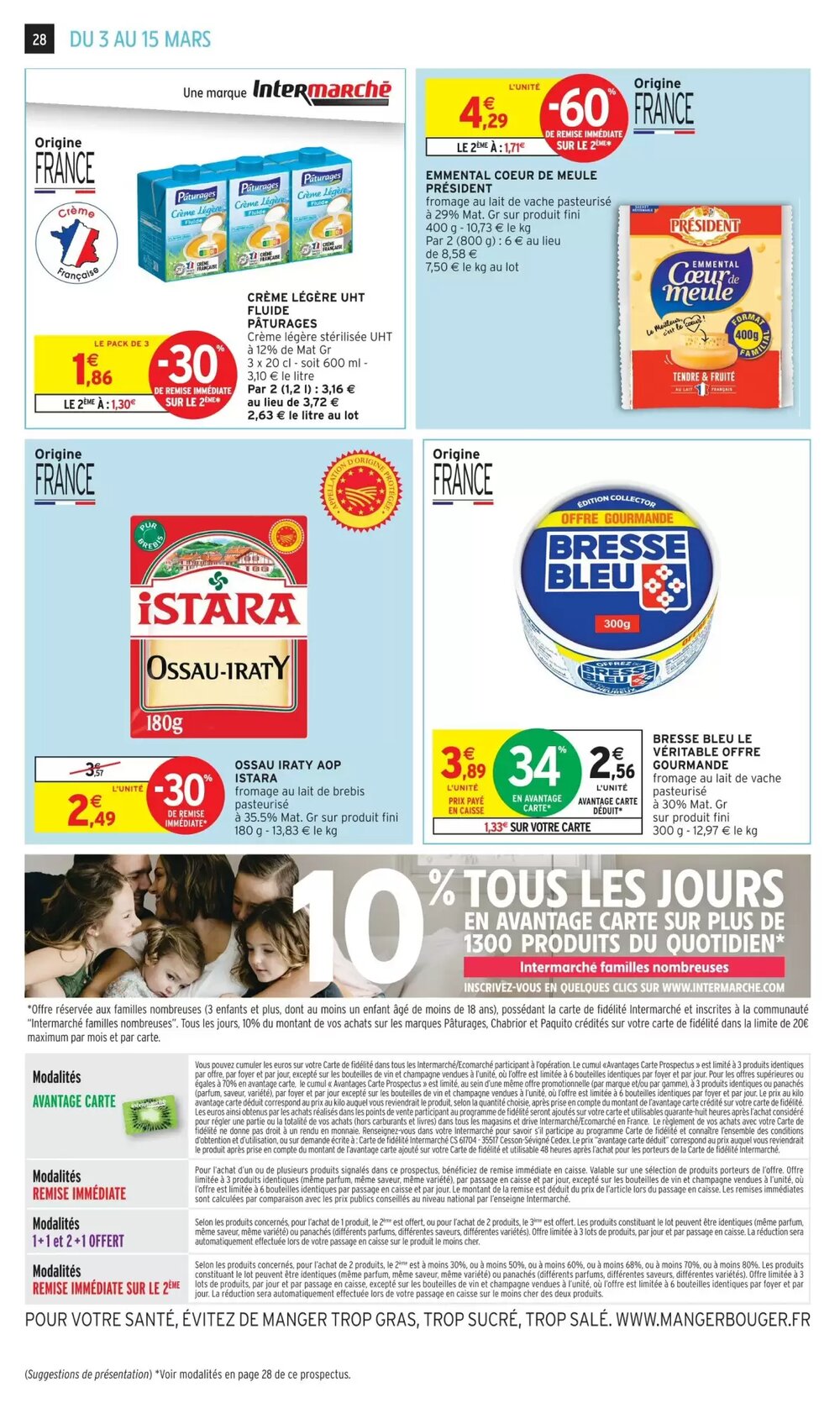 Prospectus promotionnel Intermarché valable à partir du 03/03/2026 - Page 28.