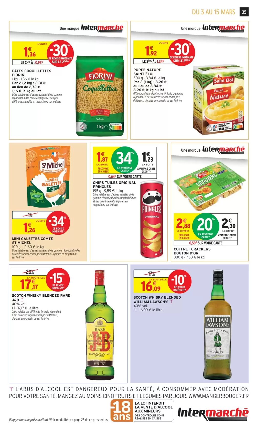 Prospectus promotionnel Intermarché valable à partir du 03/03/2026 - Page 35.
