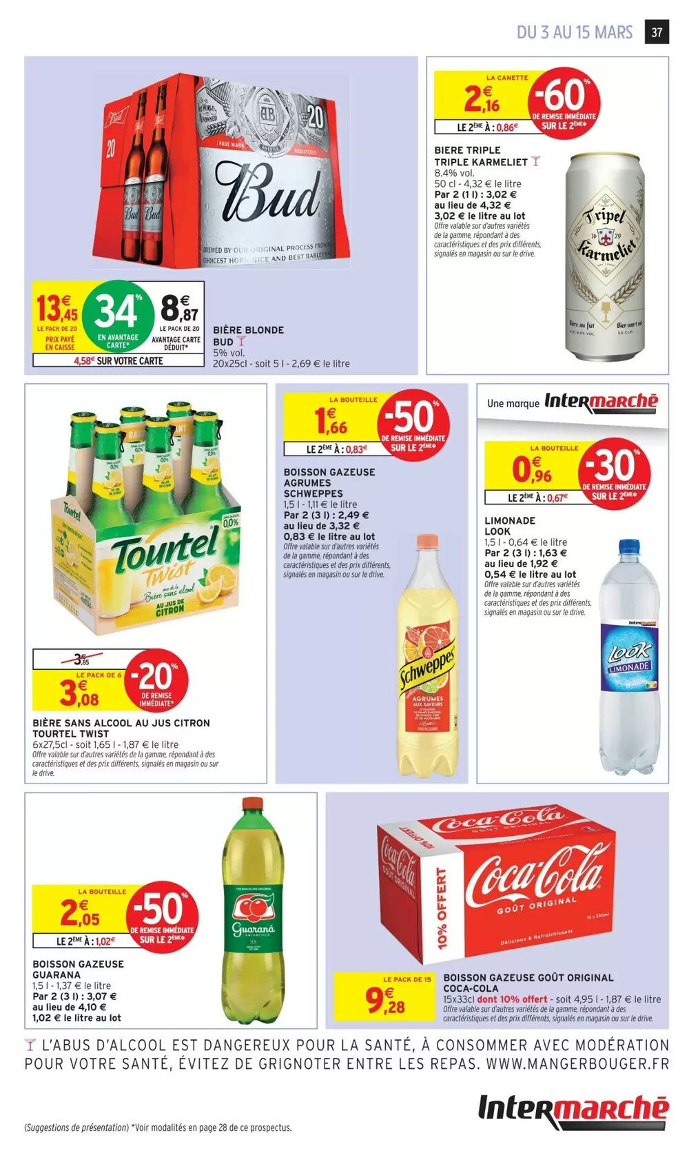 Prospectus promotionnel Intermarché valable à partir du 03/03/2026 - Page 37.