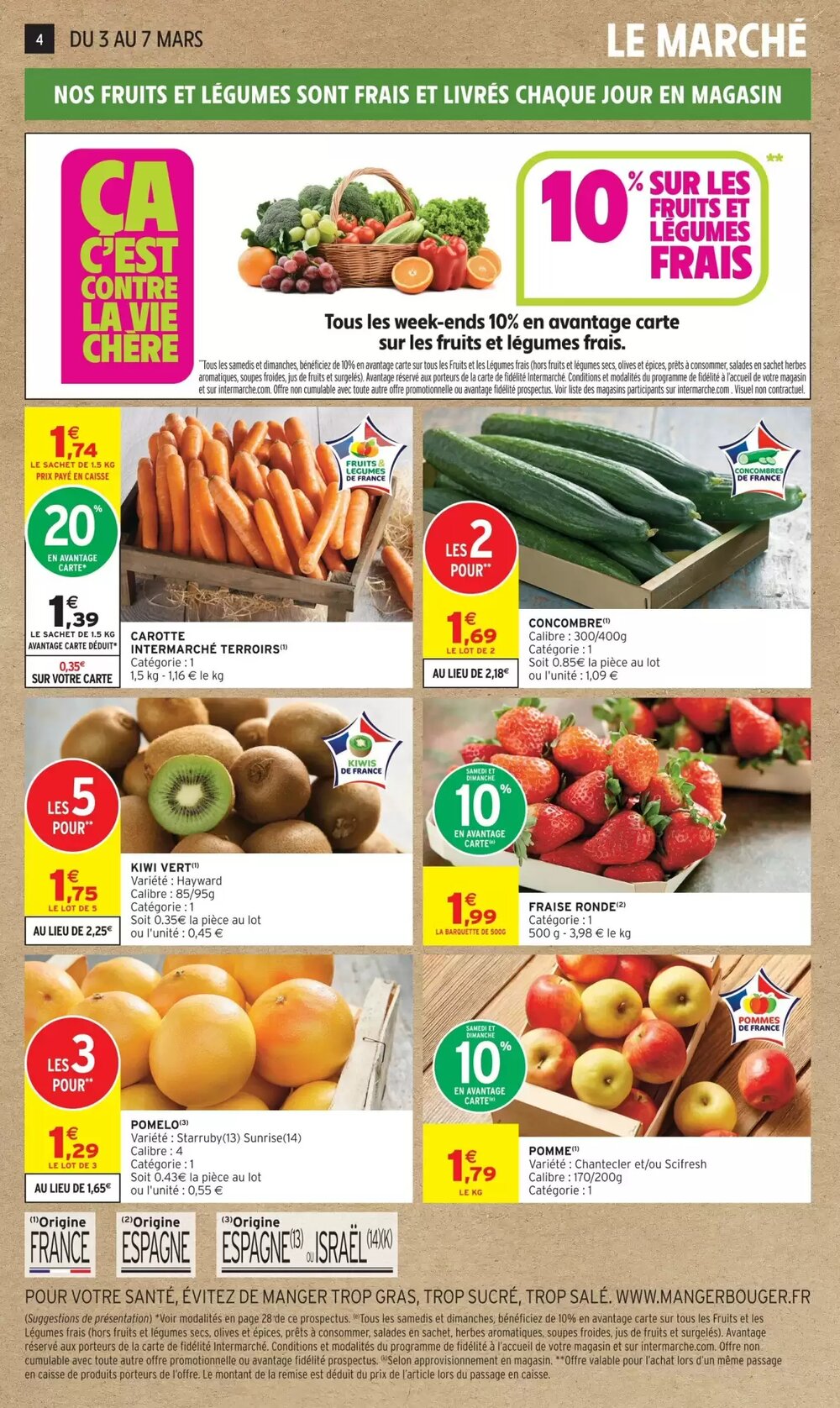 Prospectus promotionnel Intermarché valable à partir du 03/03/2026 - Page 4.