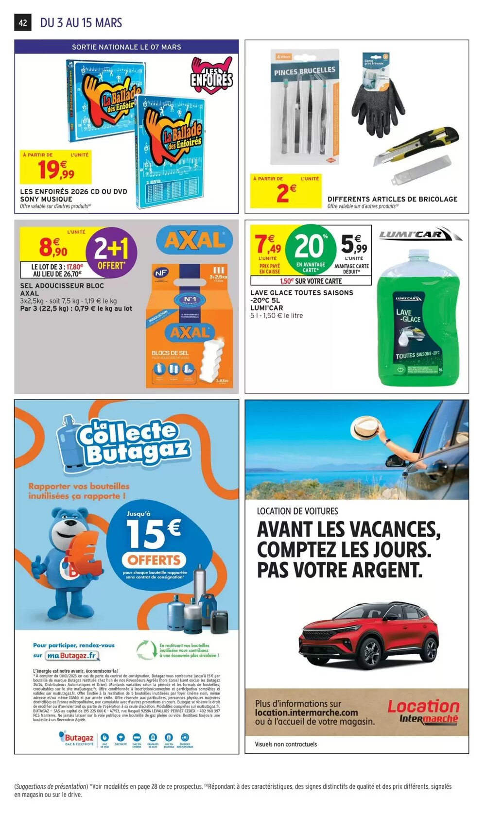 Prospectus promotionnel Intermarché valable à partir du 03/03/2026 - Page 42.