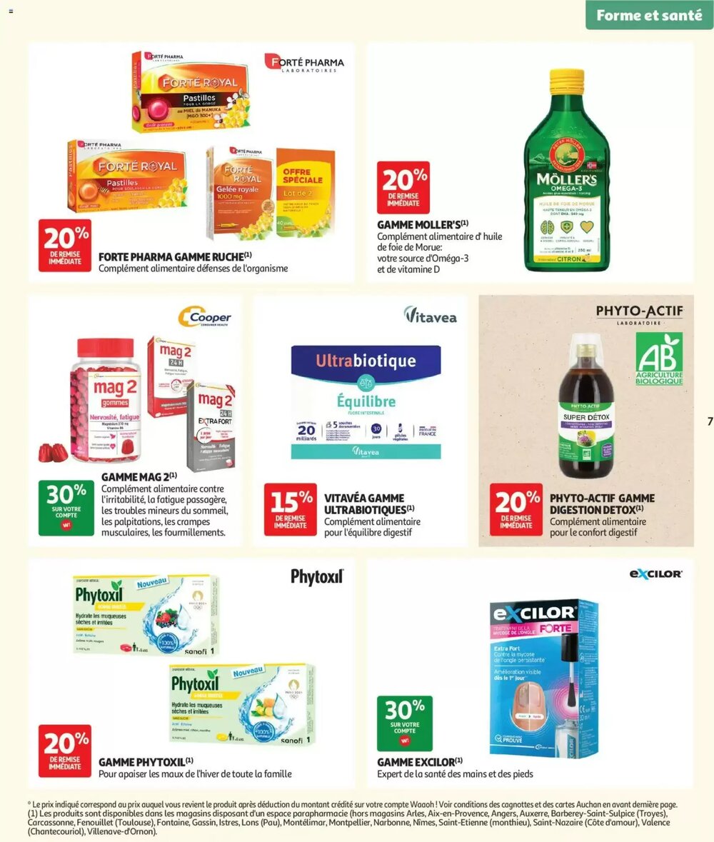Prospectus promotionnel Auchan valable à partir du 03/03/2026 - Page 7.