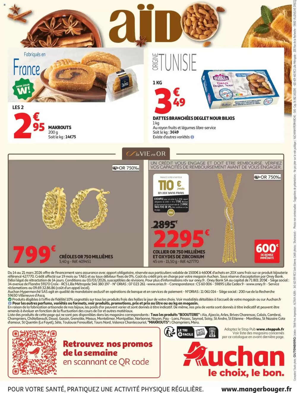 Prospectus promotionnel Auchan valable à partir du 03/03/2026 - Page 12.