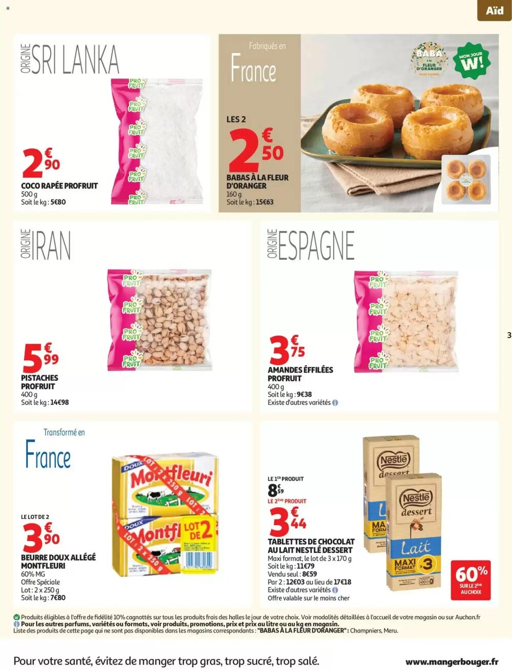 Prospectus promotionnel Auchan valable à partir du 03/03/2026 - Page 3.