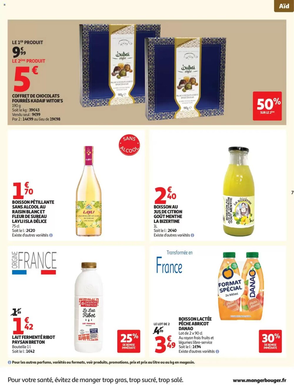 Prospectus promotionnel Auchan valable à partir du 03/03/2026 - Page 7.