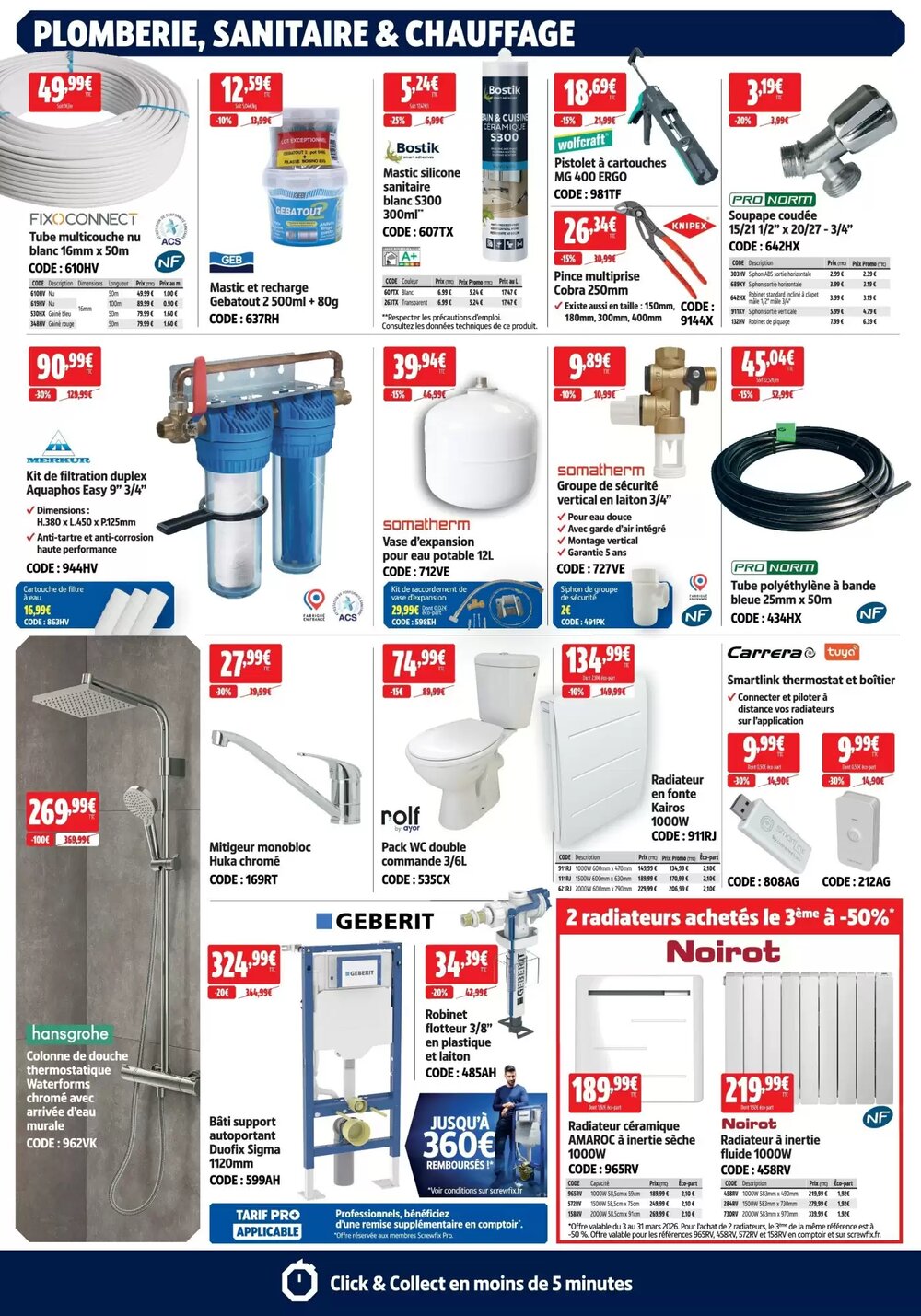 Prospectus promotionnel Screwfix valable à partir du 03/03/2026 - Page 6.