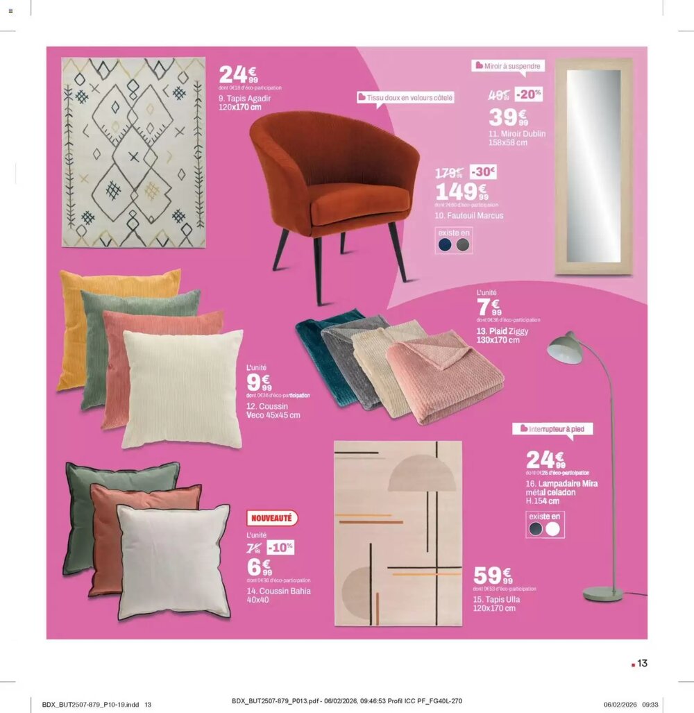 Prospectus promotionnel BUT valable à partir du 03/03/2026 - Page 13.