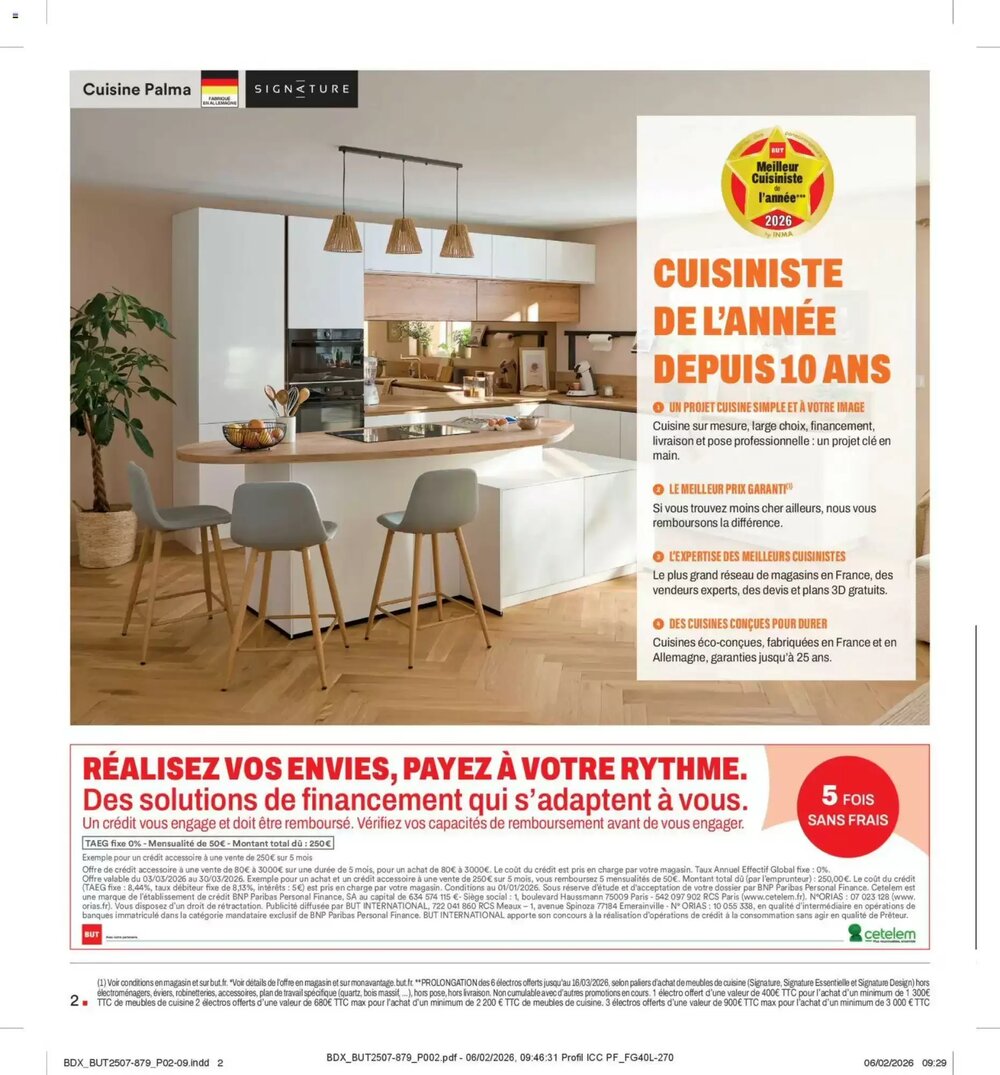 Prospectus promotionnel BUT valable à partir du 03/03/2026 - Page 2.