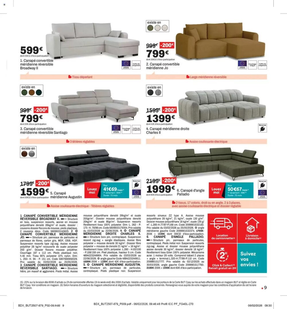 Prospectus promotionnel BUT valable à partir du 03/03/2026 - Page 9.