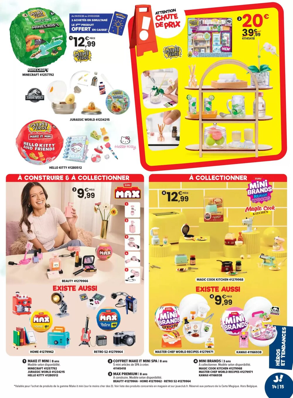 Prospectus promotionnel JouéClub valable à partir du 04/03/2026 - Page 15.