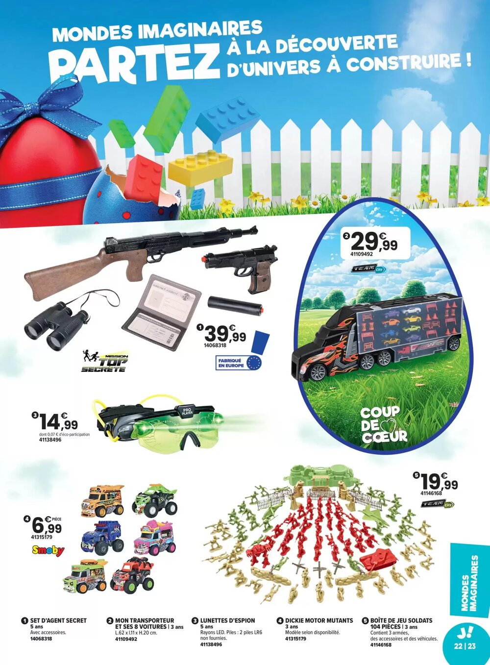 Prospectus promotionnel JouéClub valable à partir du 04/03/2026 - Page 23.