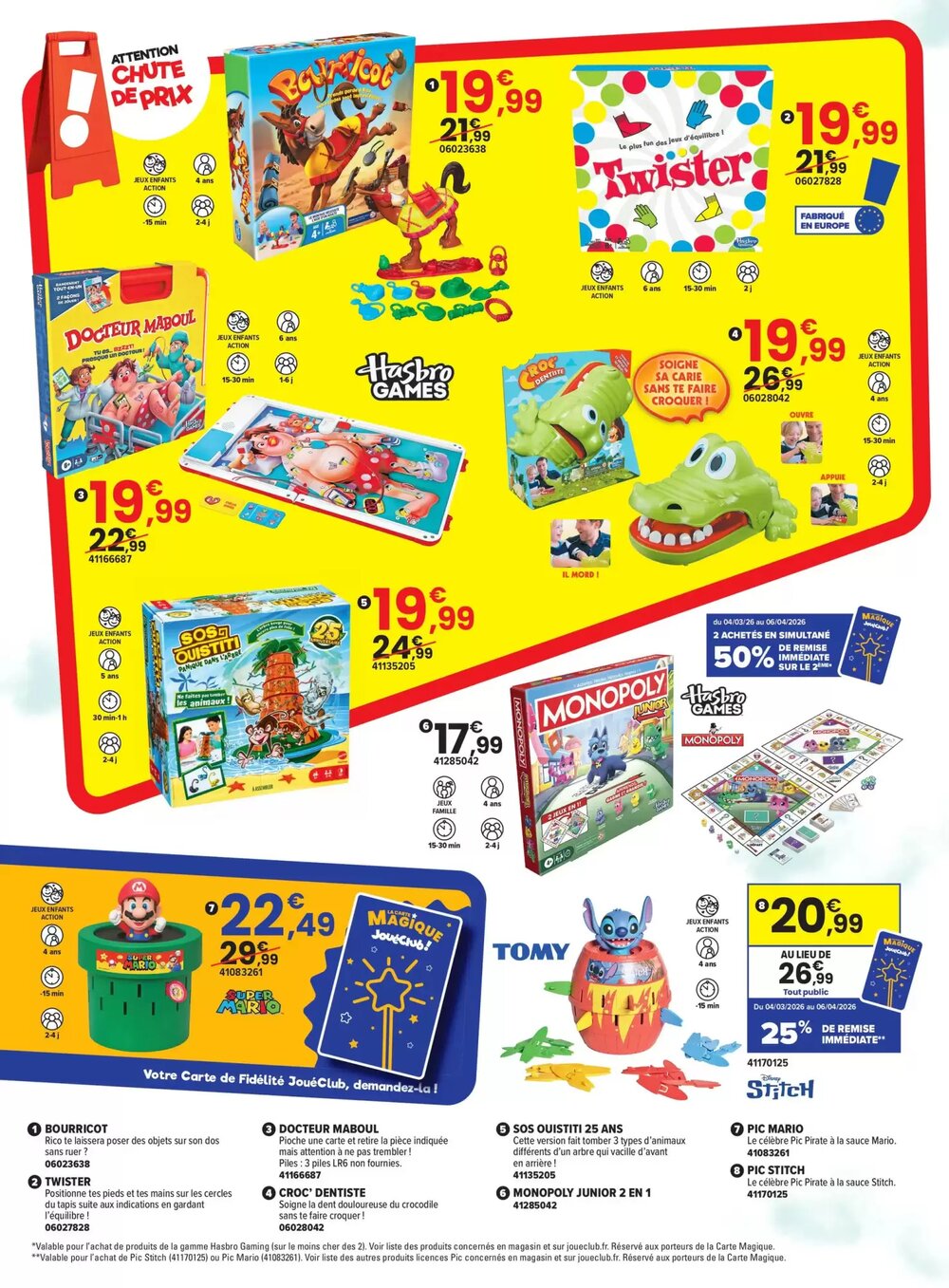 Prospectus promotionnel JouéClub valable à partir du 04/03/2026 - Page 34.