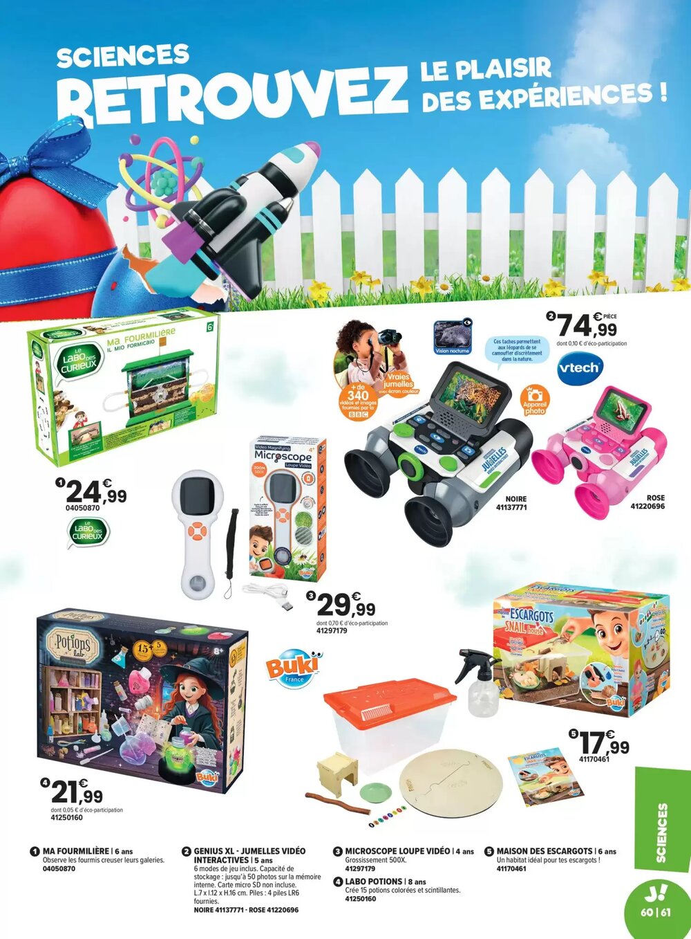Prospectus promotionnel JouéClub valable à partir du 04/03/2026 - Page 61.