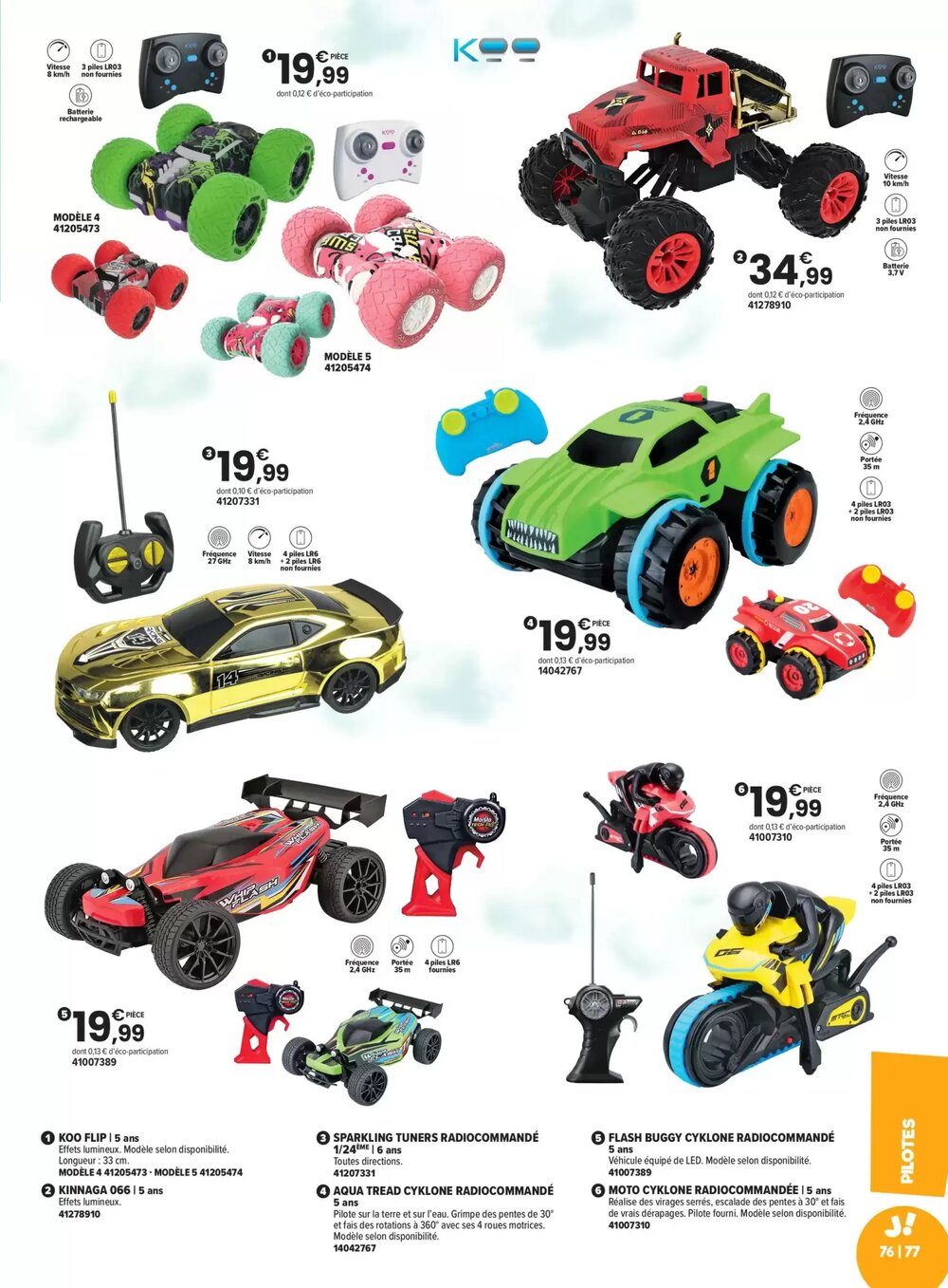 Prospectus promotionnel JouéClub valable à partir du 04/03/2026 - Page 77.