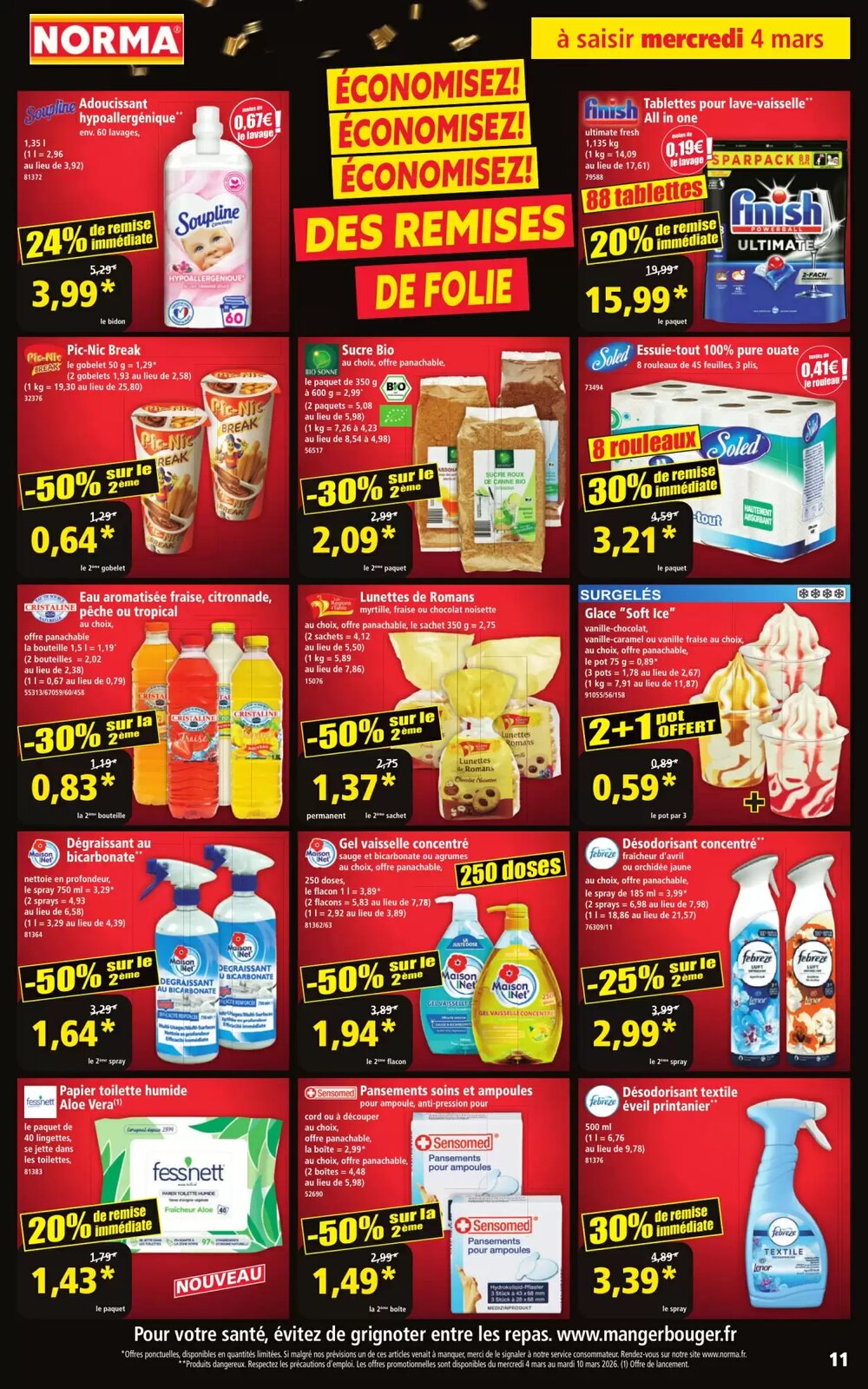 Prospectus promotionnel Norma valable à partir du 04/03/2026 - Page 11.