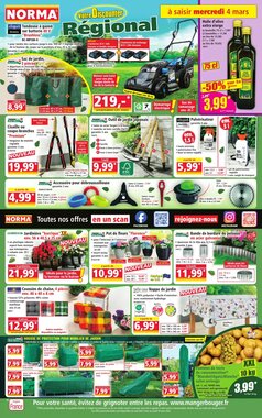 Prospectus promotionnel Norma valable à partir du 04/03/2026