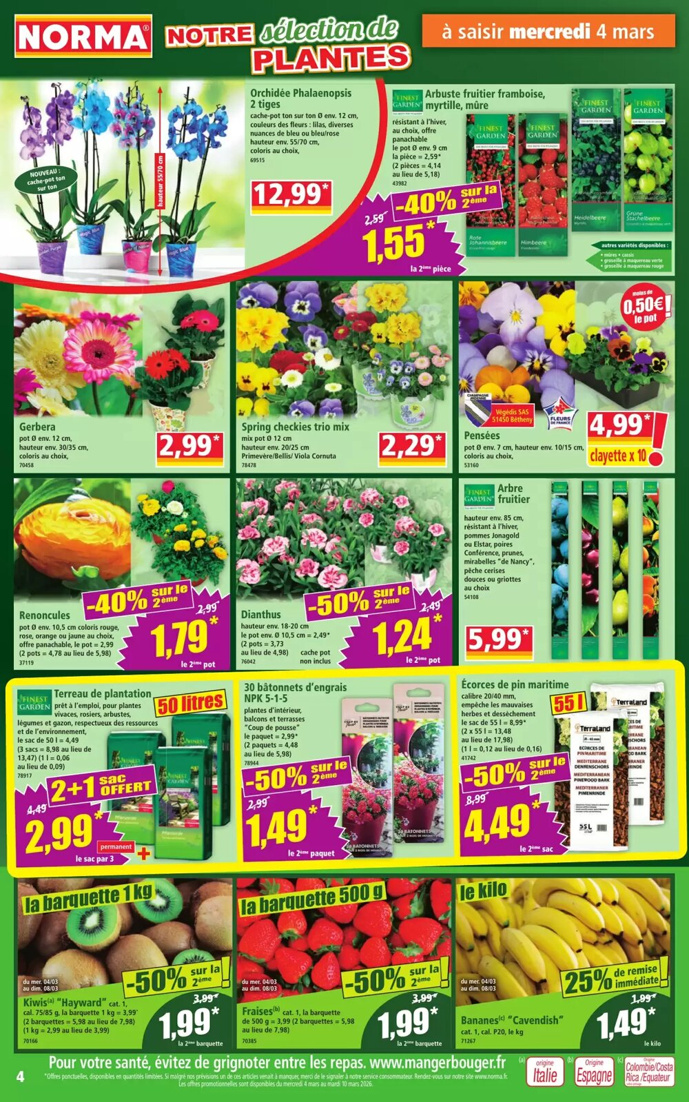 Prospectus promotionnel Norma valable à partir du 04/03/2026 - Page 4.