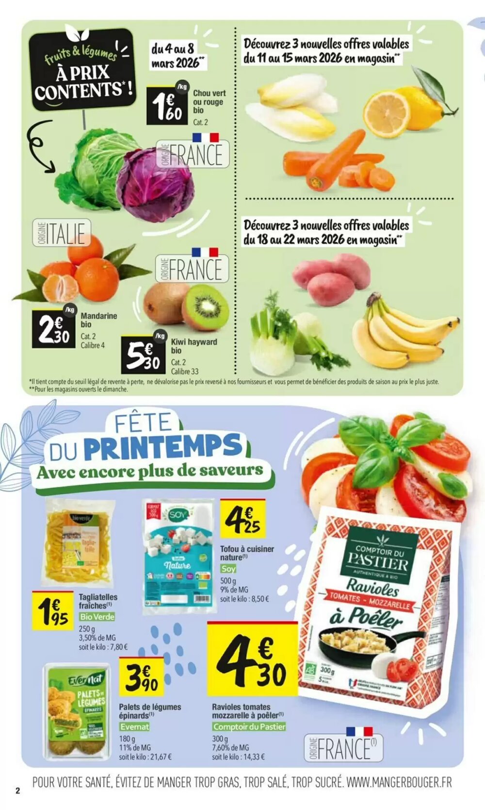 Prospectus promotionnel Les Comptoirs de la Bio valable à partir du 04/03/2026 - Page 2.