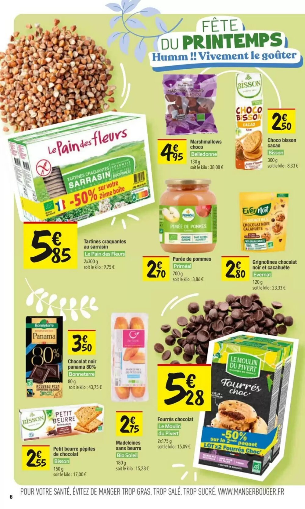 Prospectus promotionnel Les Comptoirs de la Bio valable à partir du 04/03/2026 - Page 6.