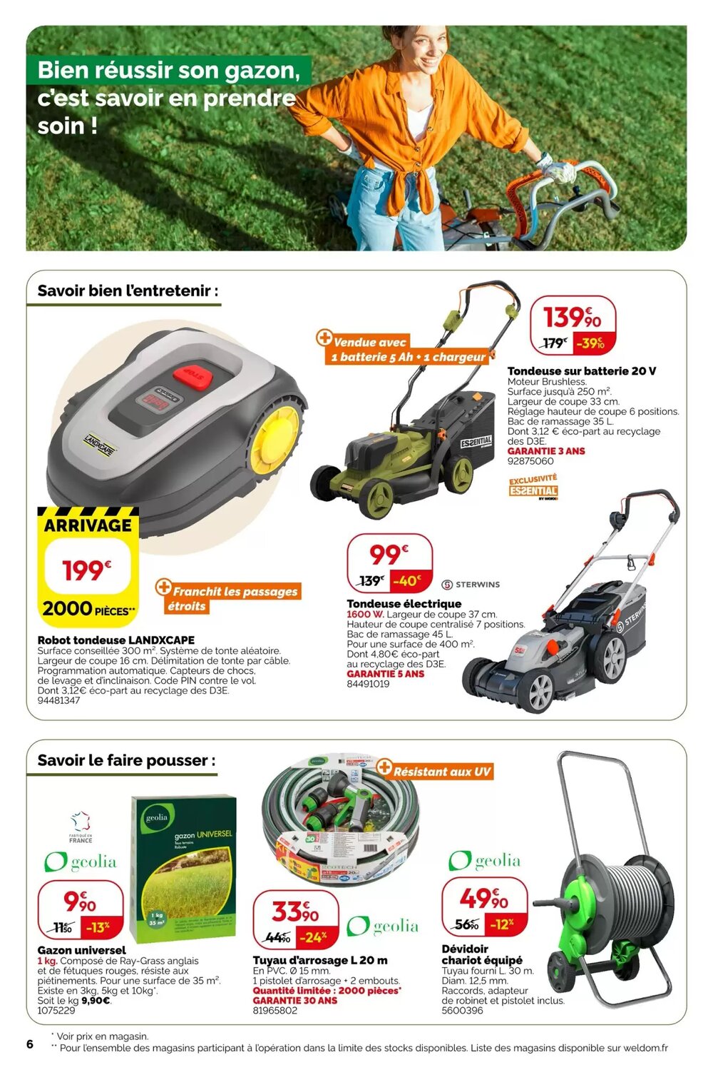 Prospectus promotionnel Weldom valable à partir du 04/03/2026 - Page 6.