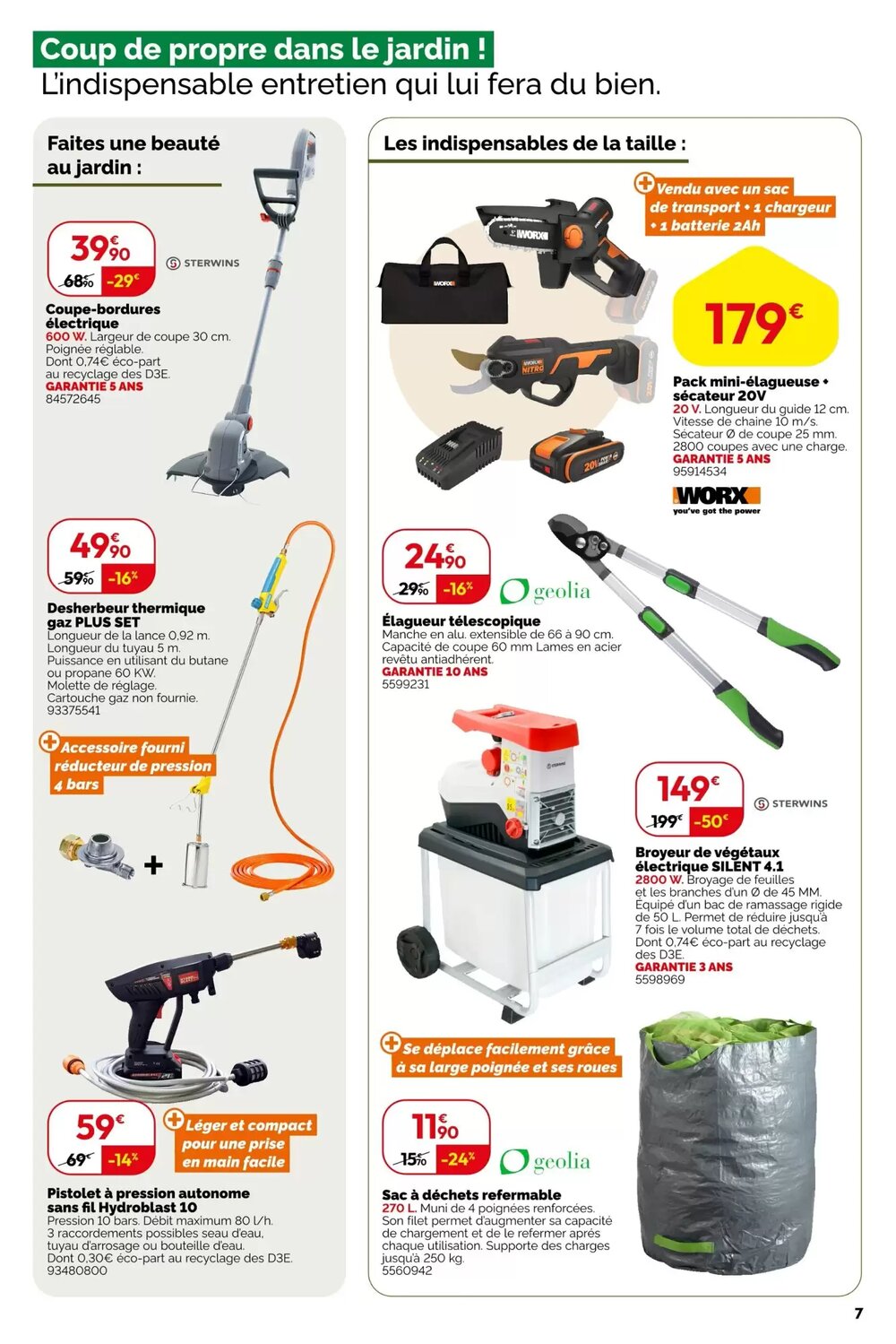 Prospectus promotionnel Weldom valable à partir du 04/03/2026 - Page 7.