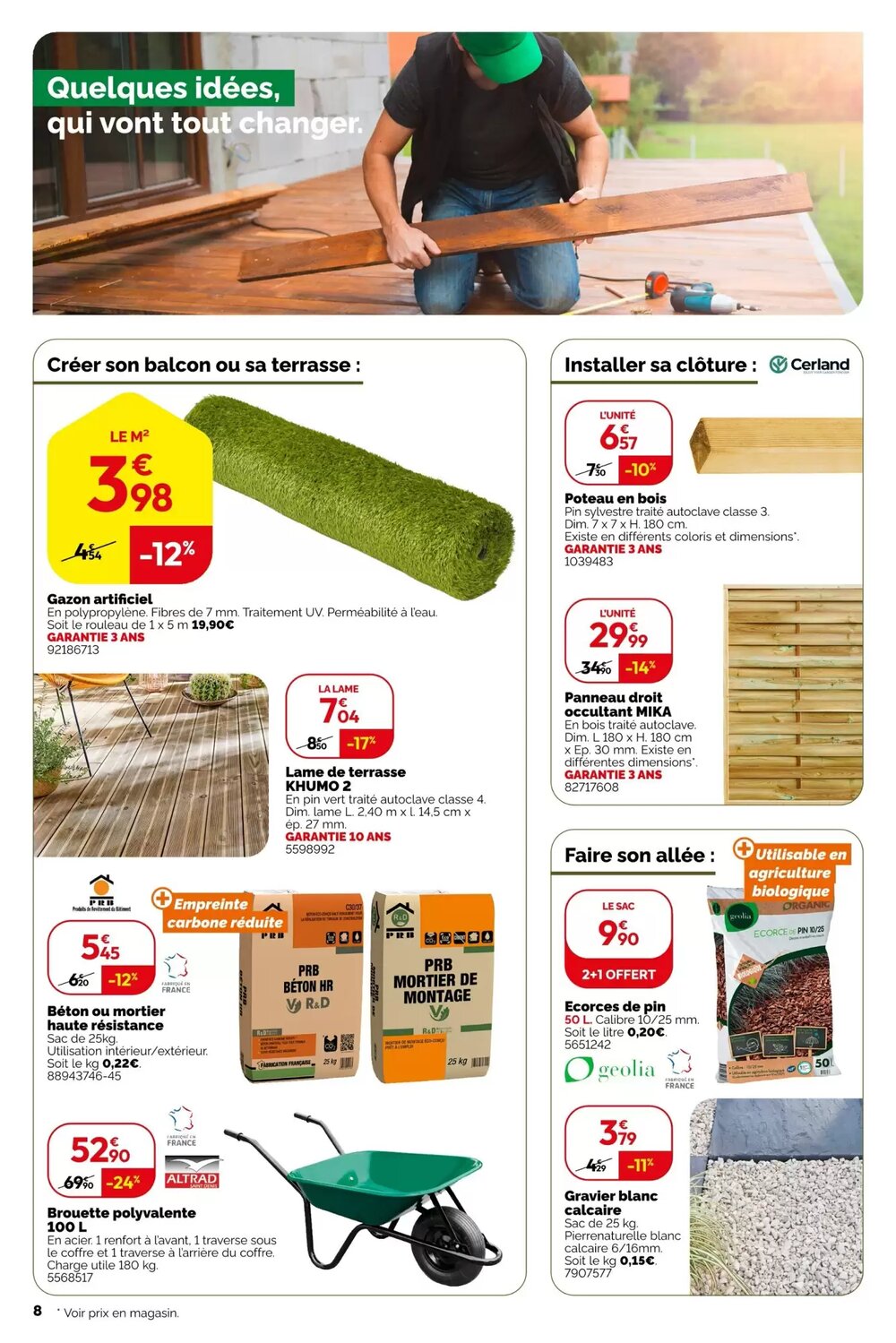 Prospectus promotionnel Weldom valable à partir du 04/03/2026 - Page 8.