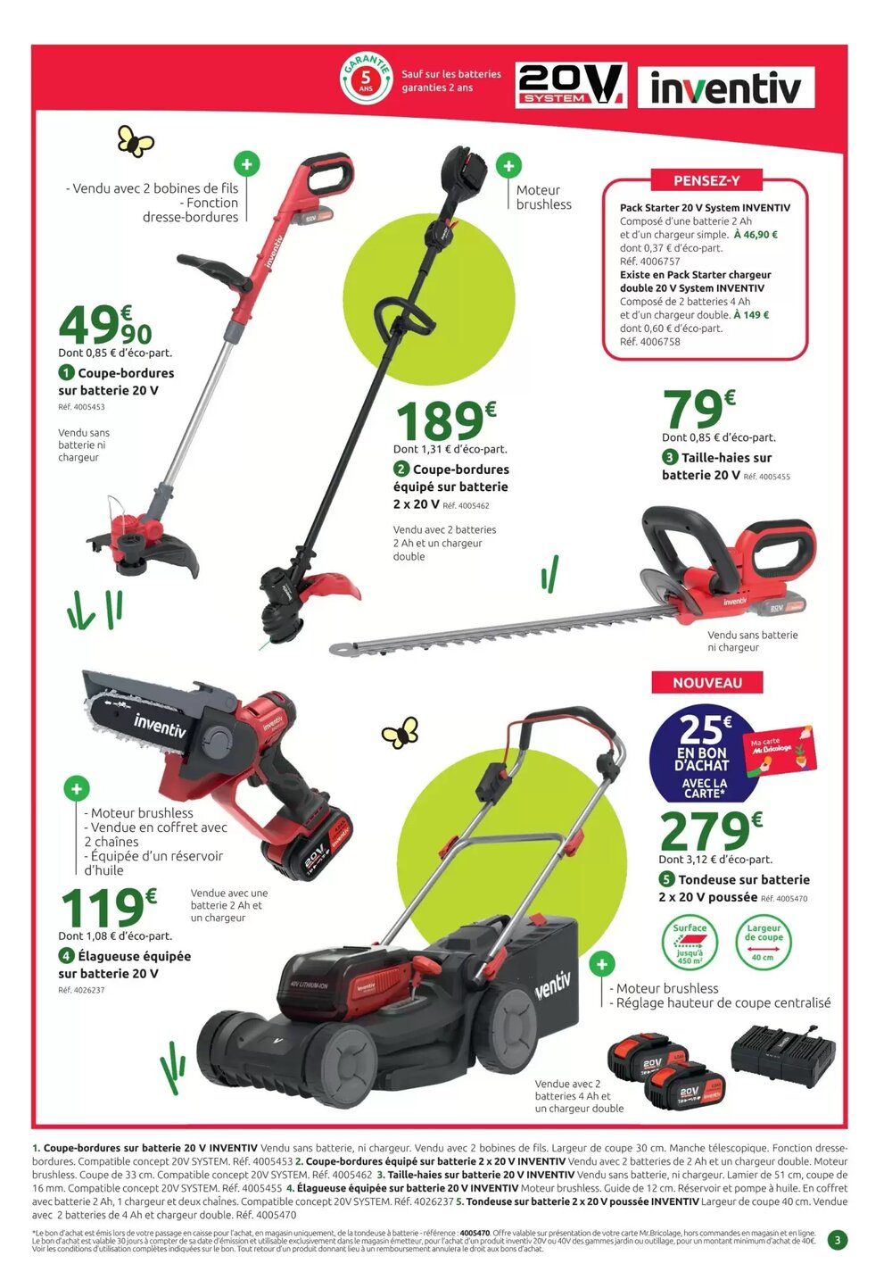 Prospectus promotionnel Mr Bricolage valable à partir du 04/03/2026 - Page 3.