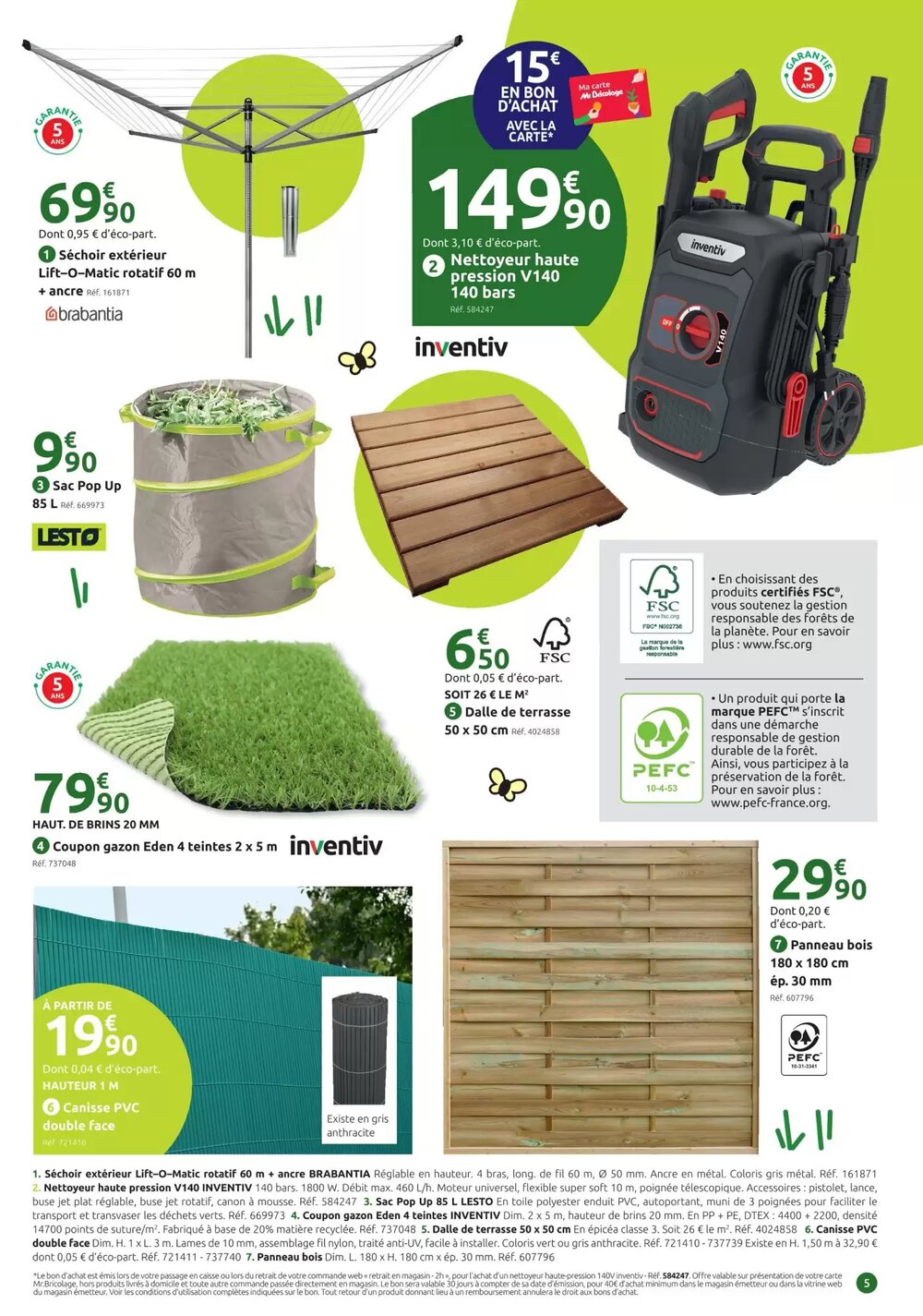 Prospectus promotionnel Mr Bricolage valable à partir du 04/03/2026 - Page 5.