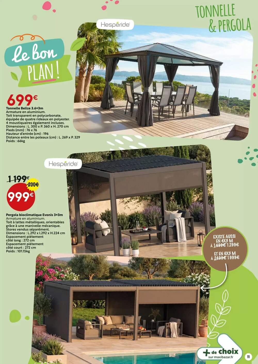 Prospectus promotionnel Maxi Bazar valable à partir du 04/03/2026 - Page 11.